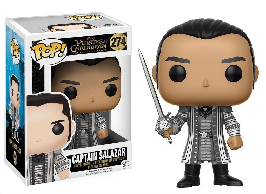 Funko POP! Disney Pirates of the Caribbean Part 5 - Captain Salazar Vinyl Figure 10cm